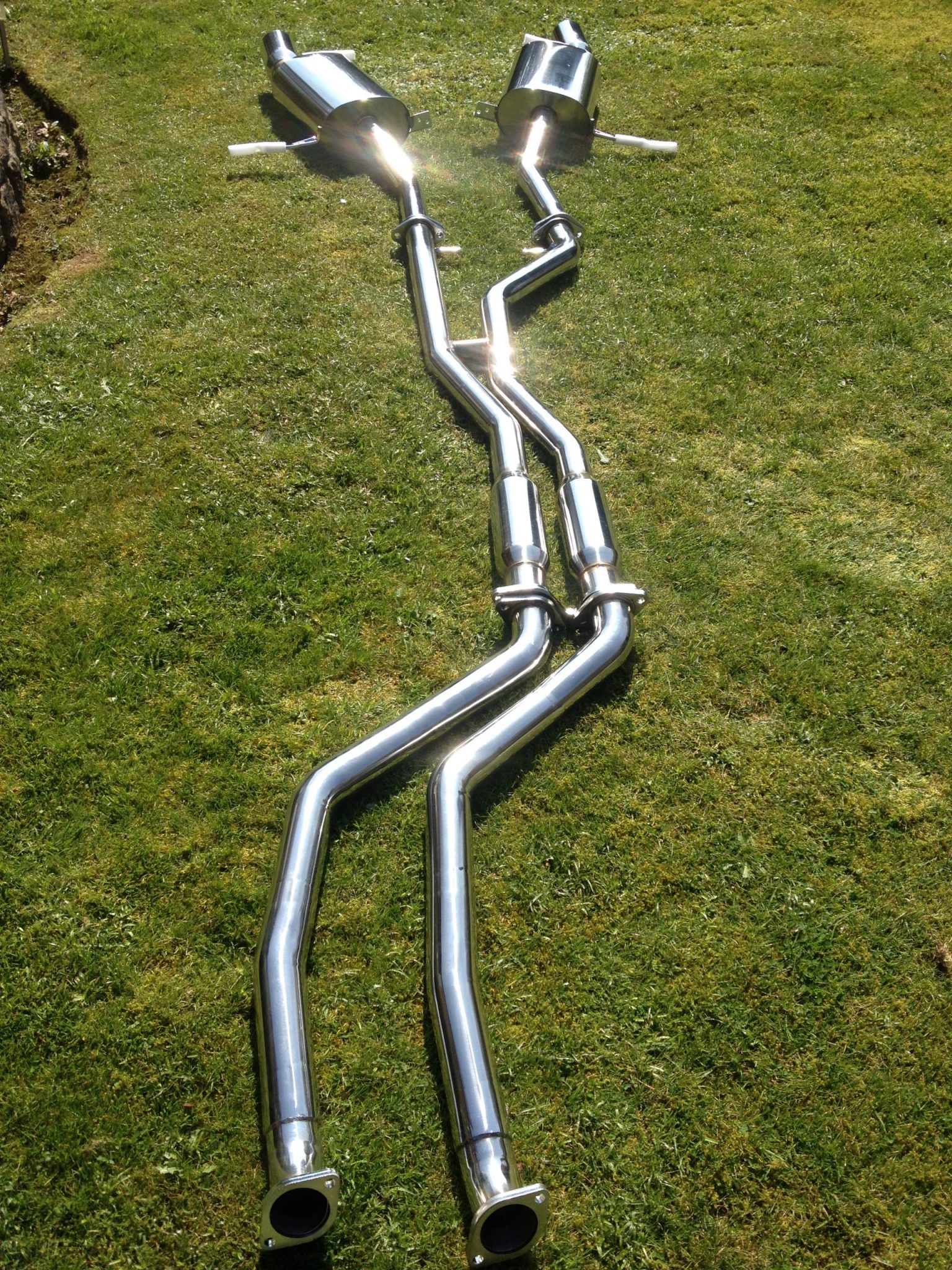 BMW 335i E92 Twin Turbo Primary Cat Back Performance Exhaust System ...